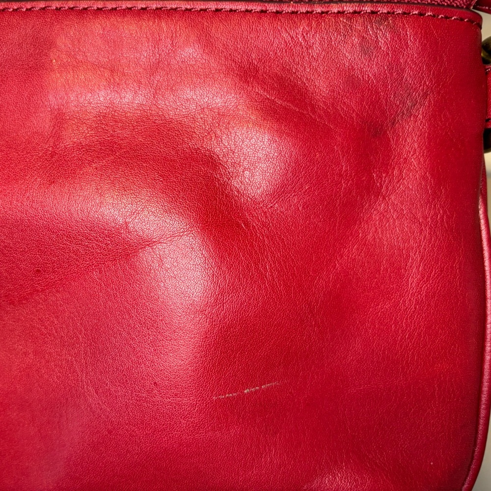 Fossil Red Leather Purse - Picture 9 of 16